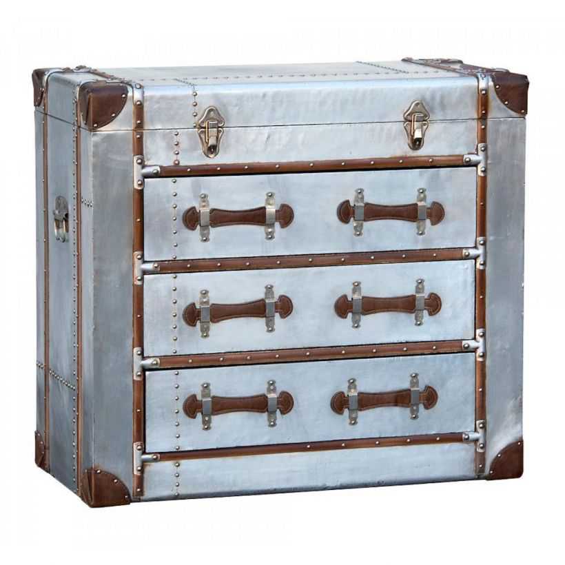 Hawker Storage Chest With Drawers - Doozie Light Studio